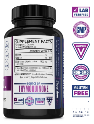 Black Seed Oil - 1300mg