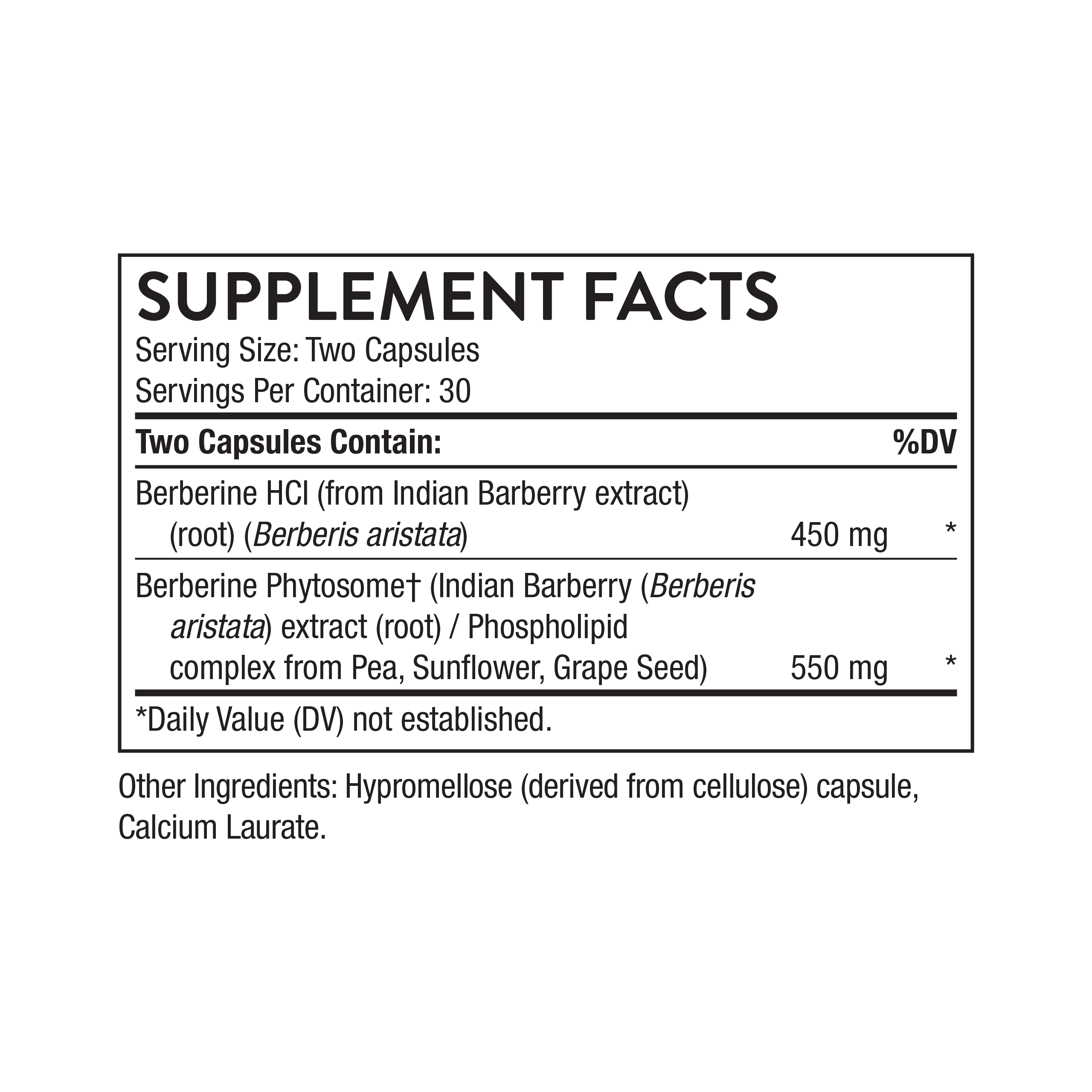 Berberine - 500mg