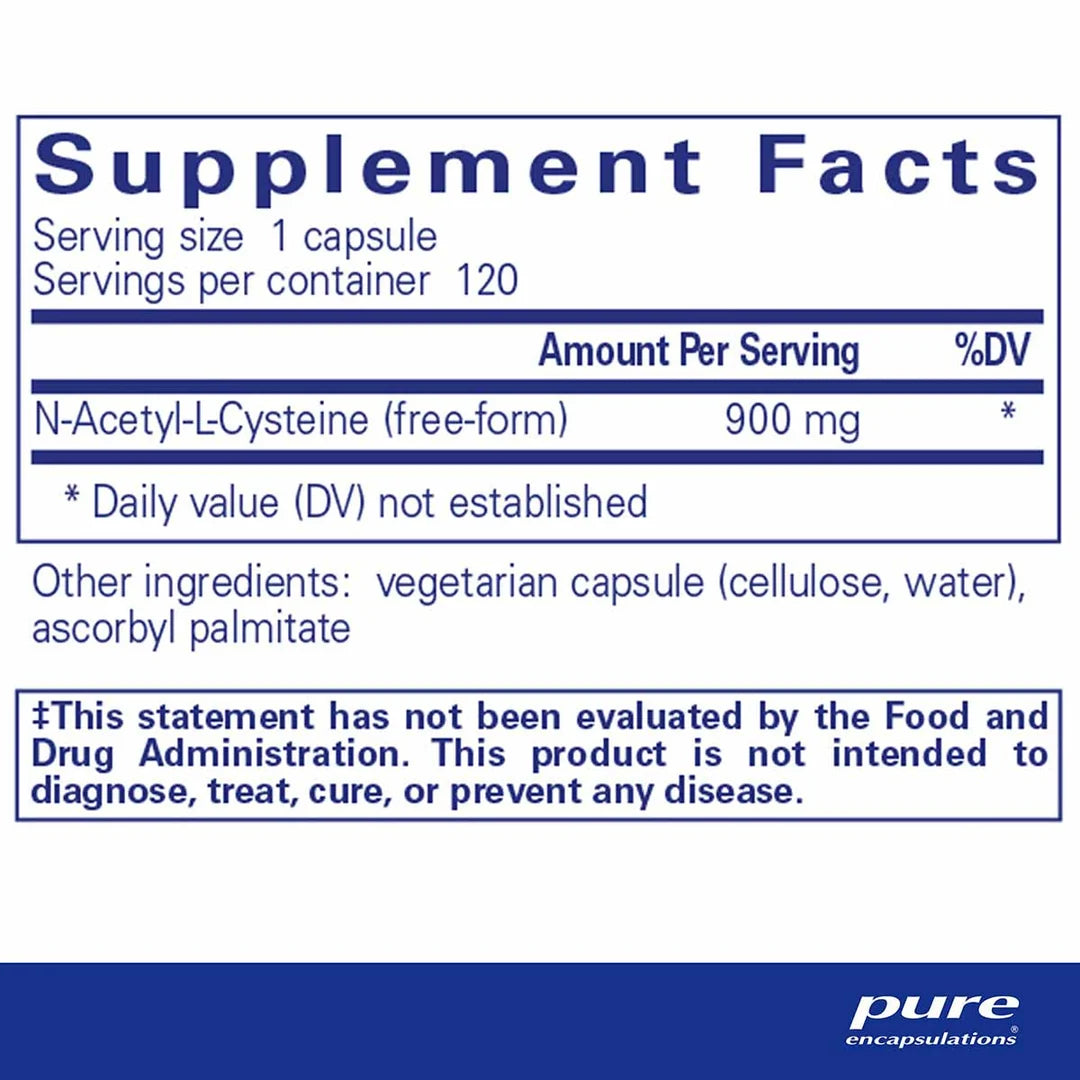 NAC (N-acetyl cysteine) - 900mg